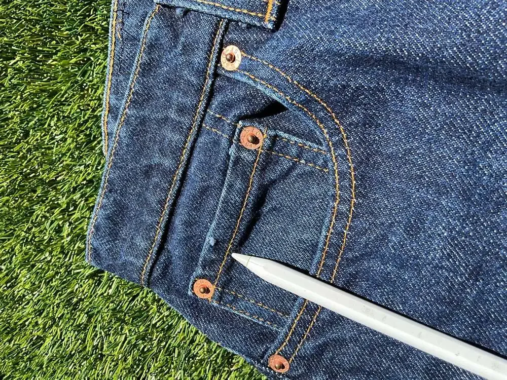1988 Levi's 505 Regular Fit Dark Wash Straight Leg Jeans